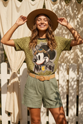 Camiseta Mickey Animal Print ADA