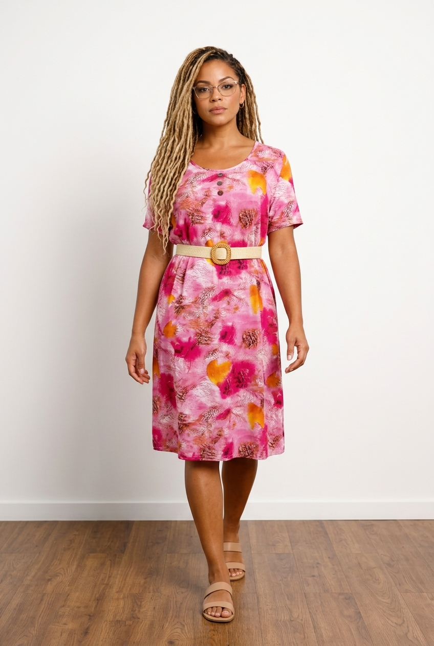 Vestido estampado ADA